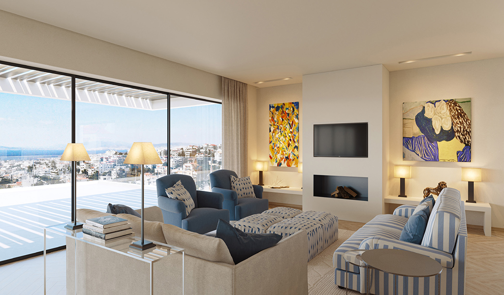 Athina Penthouse in Voula